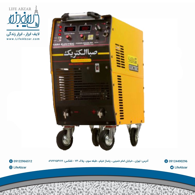 دستگاه جوشکاری گوج اینورتری 800 آمپری صبا الکتریک مدل Power - Gouge - Inv - 8.00 - 2q9