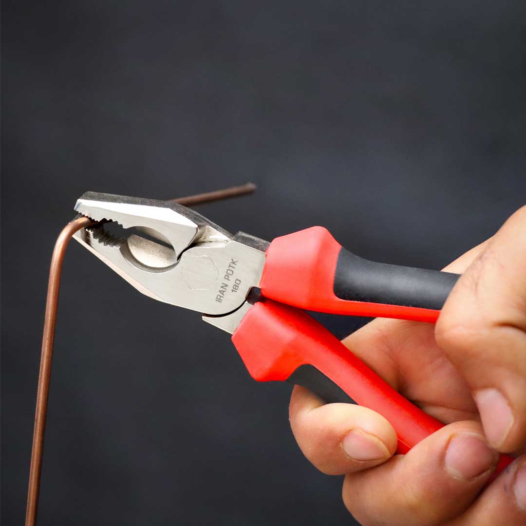 انبردست حرفه ای مهندسی 180 ایران پتک کد SI 3010 - 5y2