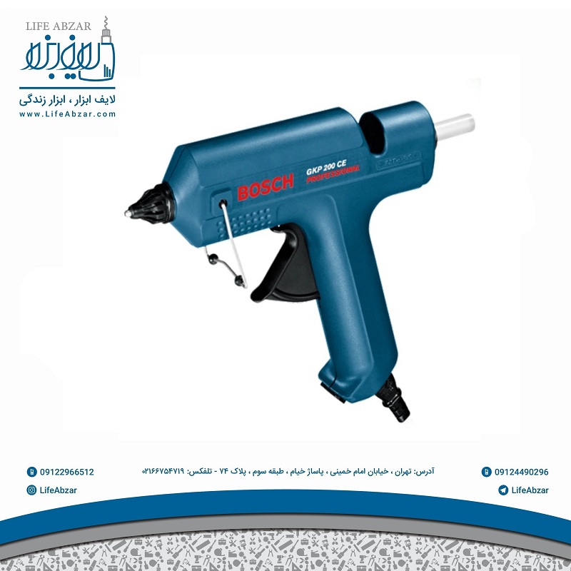 دستگاه چسب حرارتی بوش مدل حرفه ای GKP 200 CE - professional - 8mx