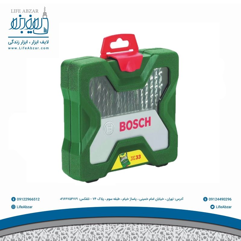 مجموعه 33 عددی مته بوش مدل 431 - 7ga