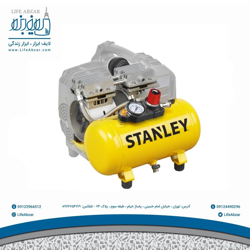 کمپرسور هوا استنلی مدل 100/8/6 DST - czf