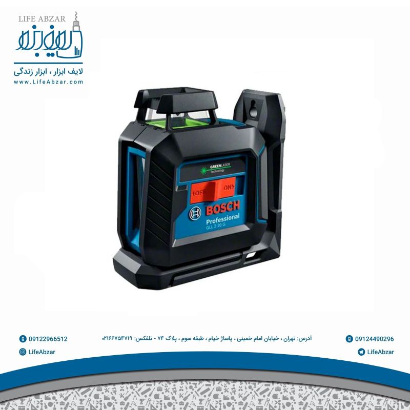 تراز لیزری بوش مدل Professional 360 ° - GLL 2-20 G - loe
