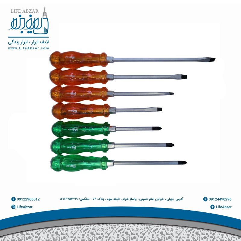 مجموعه 7 عددی پیچ گوشتی مدل PIC001 - 7wo