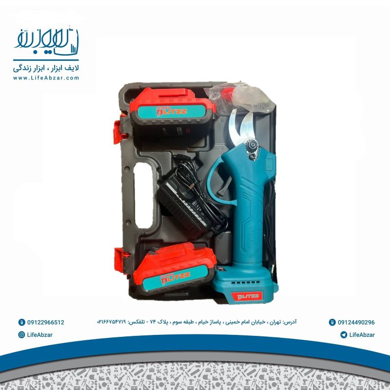 قیچی باغبانی شارژی بلیتز مدل BT-CPS21 - bb8
