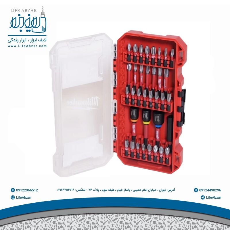 سری پیچ گوشتی میلواکی مدل IMPACT بسته 35 عددی - vet