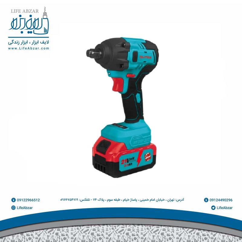 آچار بکس شارژی بلیتز مدل BTCIR21 - ub3
