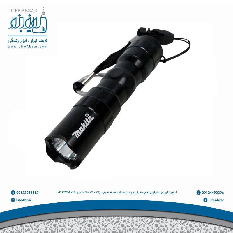 چراغ قوه دستی ماکیتا مدل 58752 با نور مهتابی - 3e5