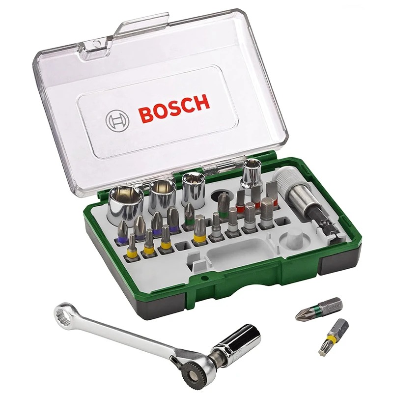 سری پیچ گوشتی بوش مدل 2607017160 مجموعه 27 عددی - 8zz