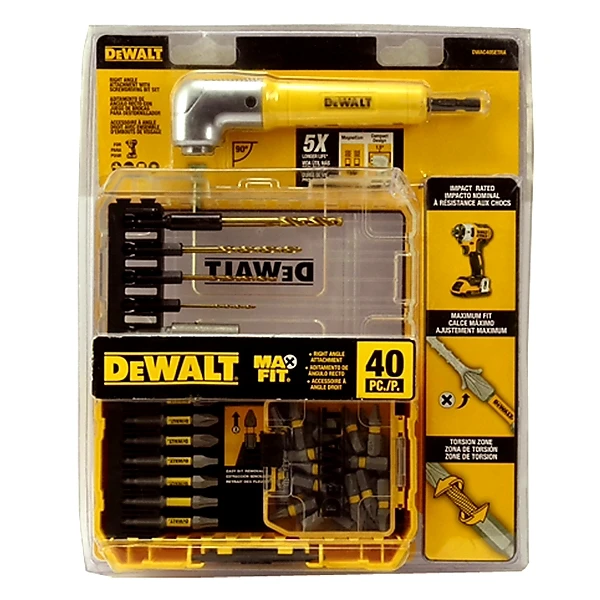 2مجموعه 40 عددی رابط مته و سری پیچ گوشتی دیوالت مدل DWAC40SETRA - a3l