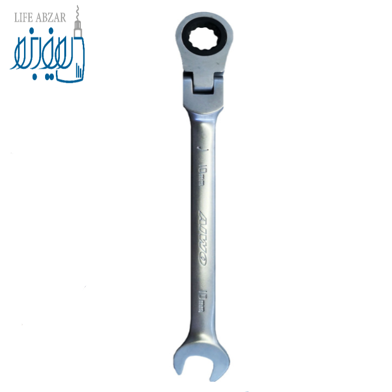 آچار یک سرتخت یک سر رینگ آیوو مدل CV008 سایز 10 میلی متر - uae