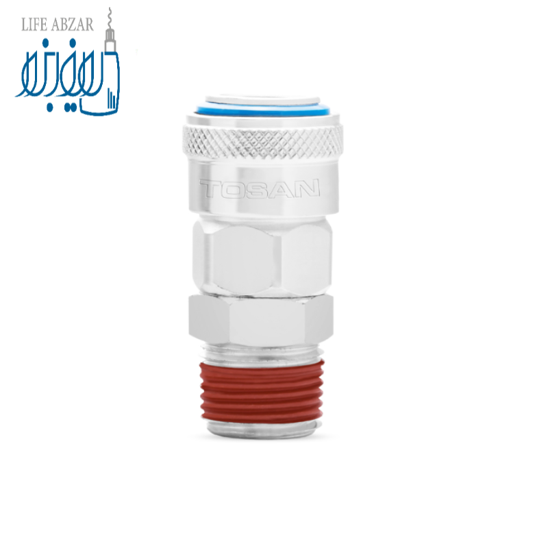 کوپلینگ مادگی بیرون رزوه اتوماتیک توسن مدل T21-40SMT - t9v